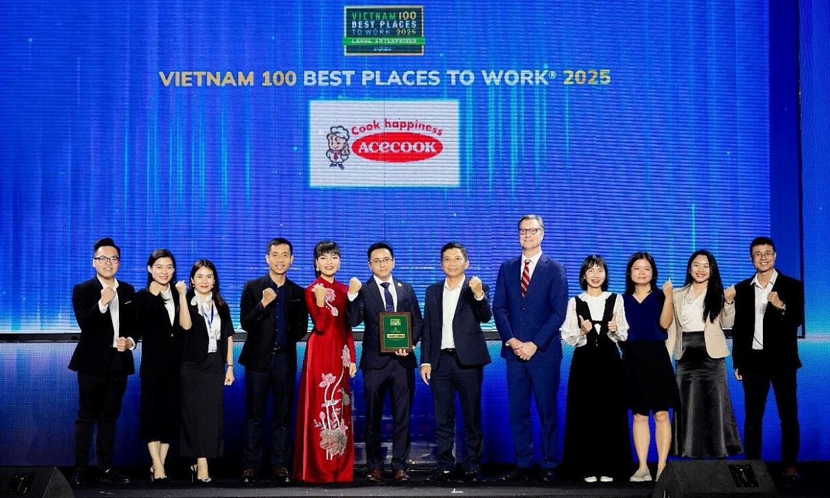 Acecook Việt Nam thăng hạng trong top Nơi làm việc tốt nhất