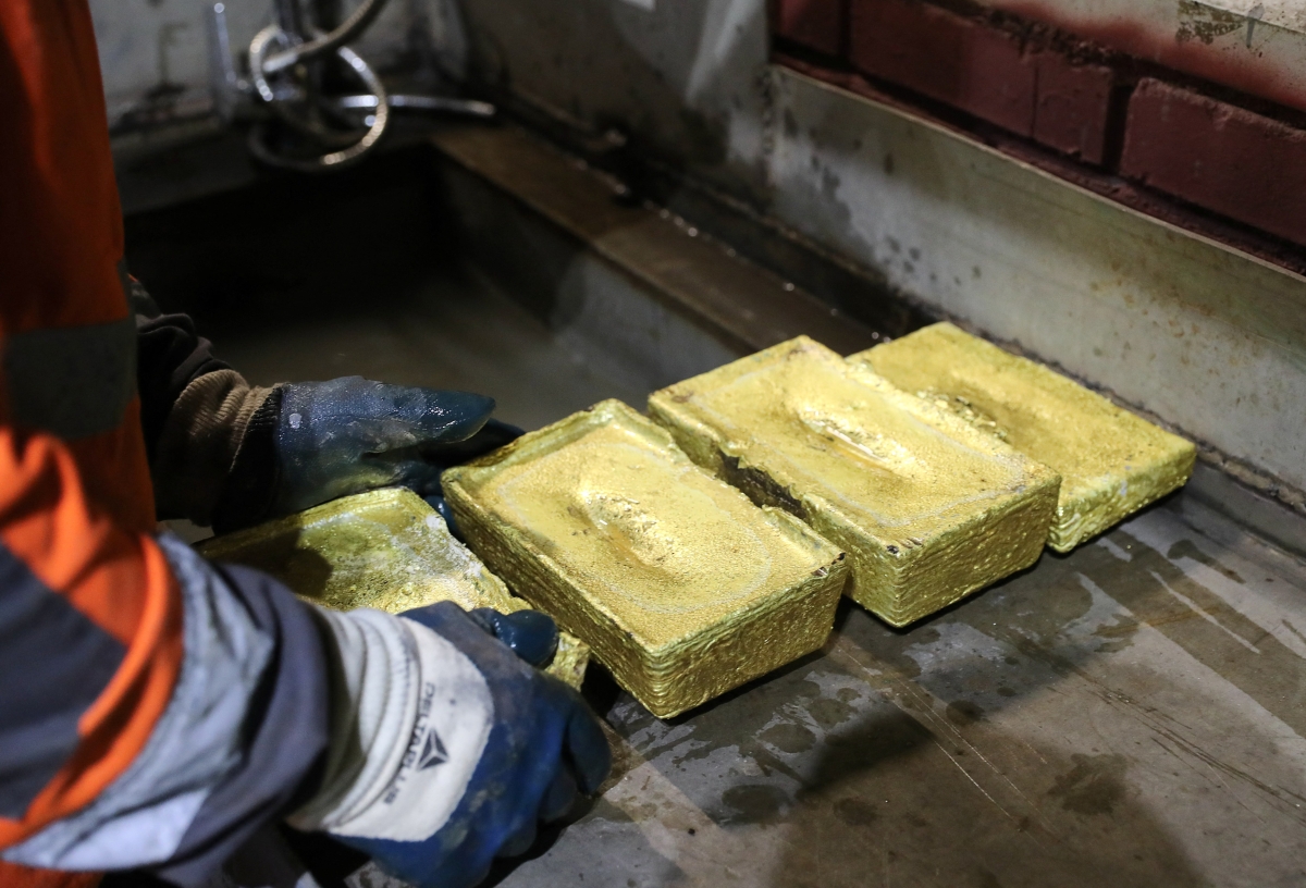 Giá vàng thế giới tăng trở lại