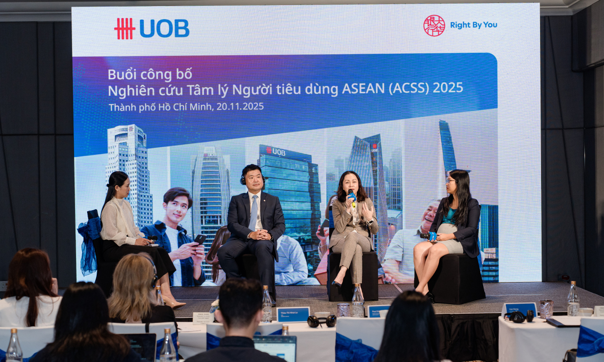 UOB Người Việt tăng chi tiêu cho trải nghiệm tài chính bền vững